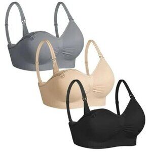 Womens Sleeping Nursing Bra Wirefree front (XL)